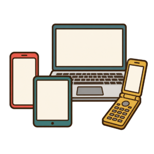 スマホ・タブレット・ガラケー・PC・周辺機器