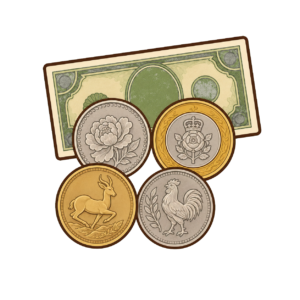 海外の紙幣・硬貨